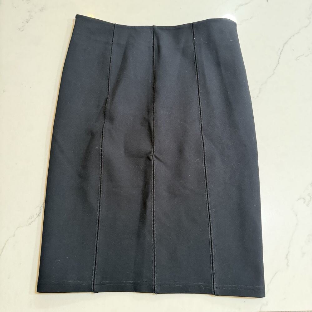 Trouve Skirt Womens Size Medium Black Pencil Straight Old Money Classy Minimal